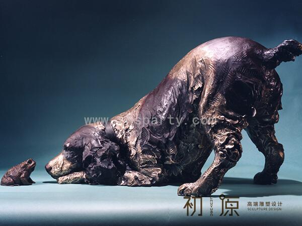 CYE-11动物狗铜雕塑