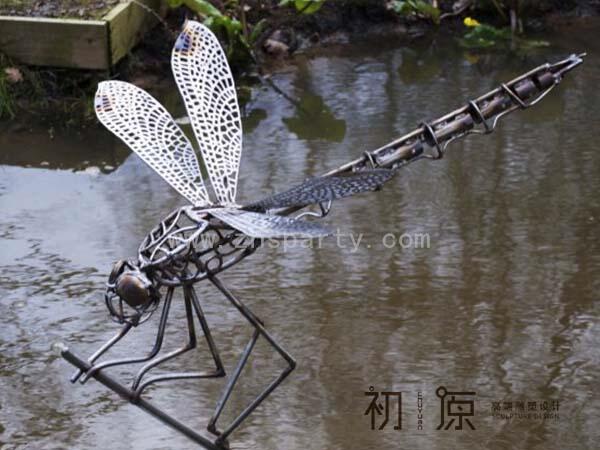 CYB-35不锈钢蜻蜓雕塑